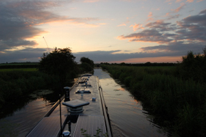 Photo of canal in England